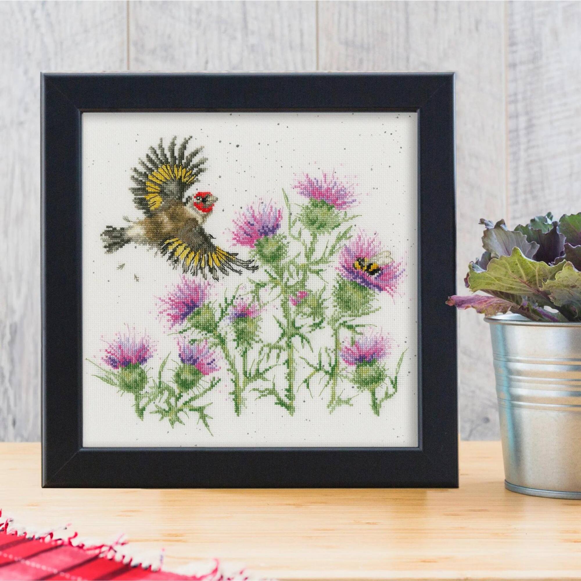 Bothy Threads Feathers and thistles Counted Cross Stitch Kit